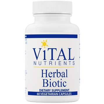 Bottle of Herbal Biotic