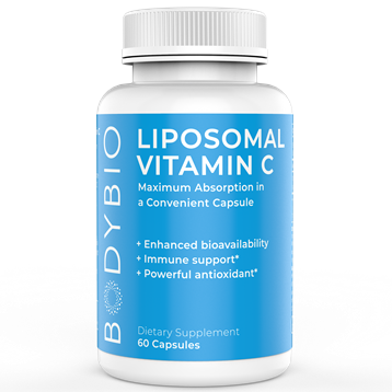 Bottle of Liposomal Vitamin C